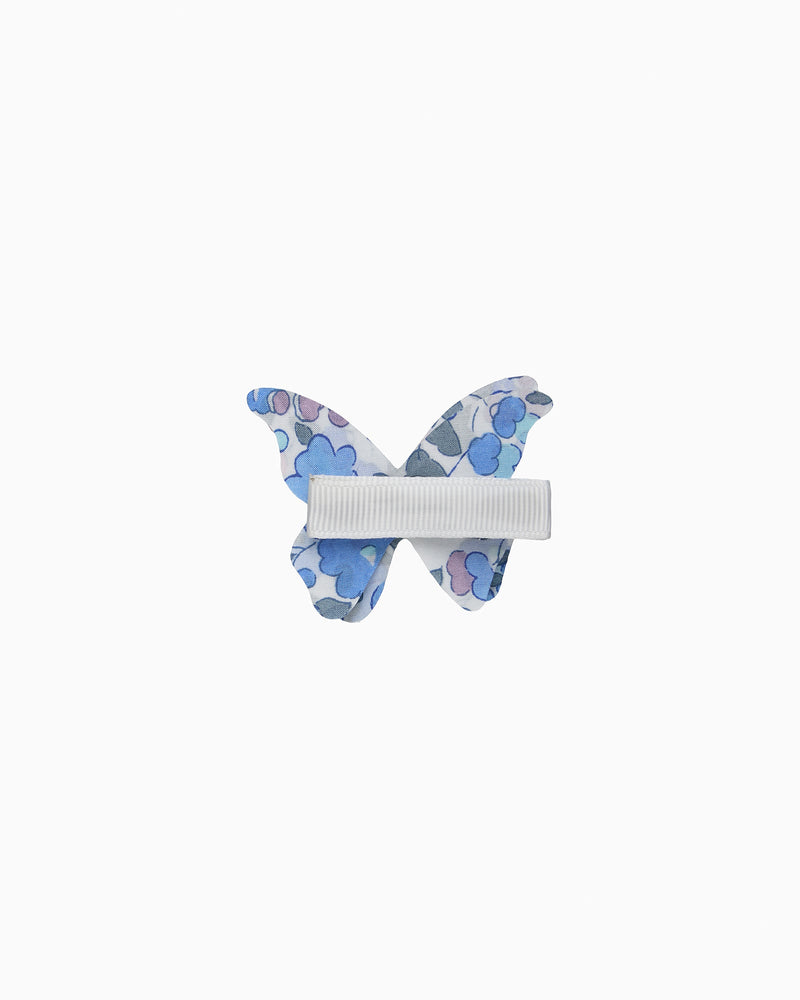 Lily Rose Clip Butterfly Hair Clip in Blue Betsy