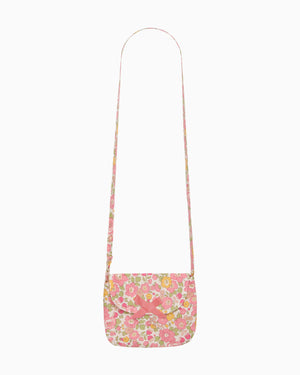 Lily Rose Bag Coin Purse in Peach Sparkle Betsy