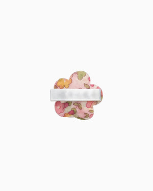 Lily Rose Clip Flower Hair Clip in Peach Sparkle Betsy