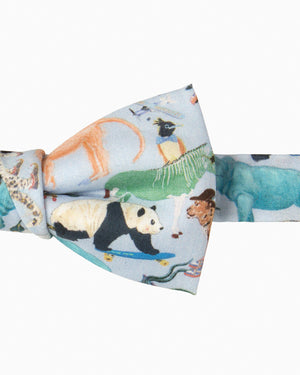 Chelsea Clothing Company Bow Tie Bow Tie in Blue Zoo