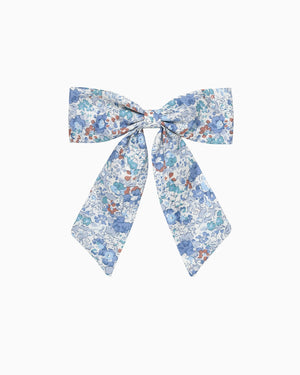 Lily Rose Clip Large Bow Hair Clip in Claire Aude