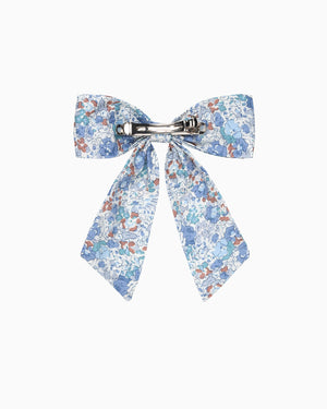 Lily Rose Clip Large Bow Hair Clip in Claire Aude