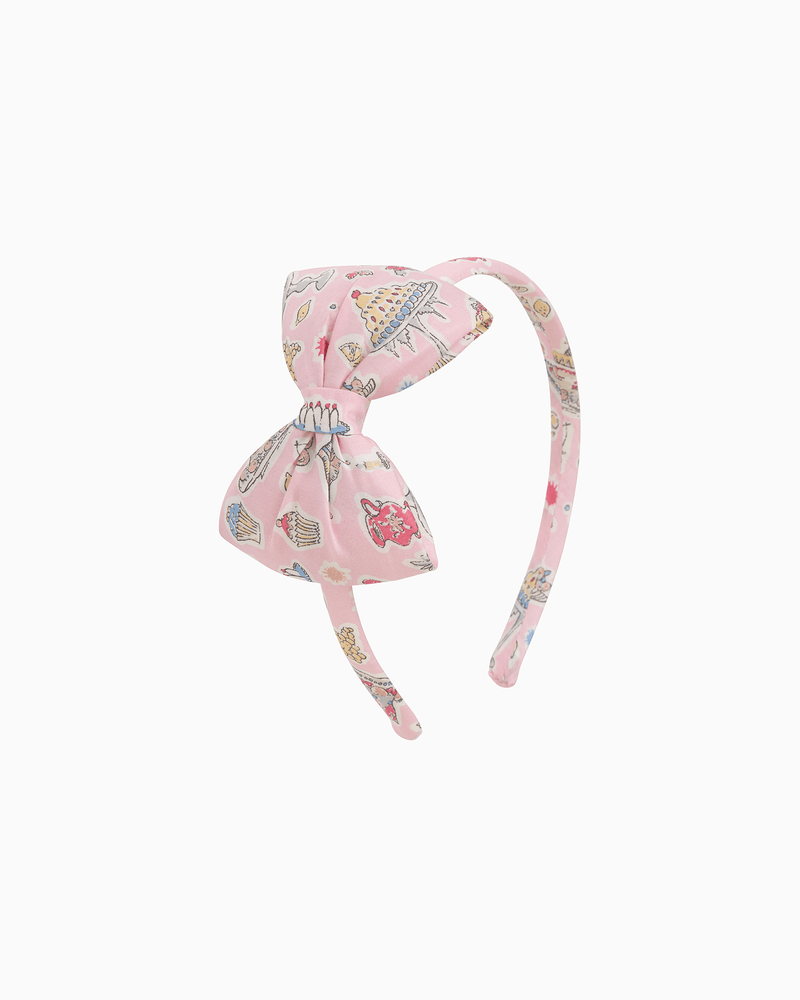 Lily Rose Alice Bands Big Bow Alice Band in High Tea