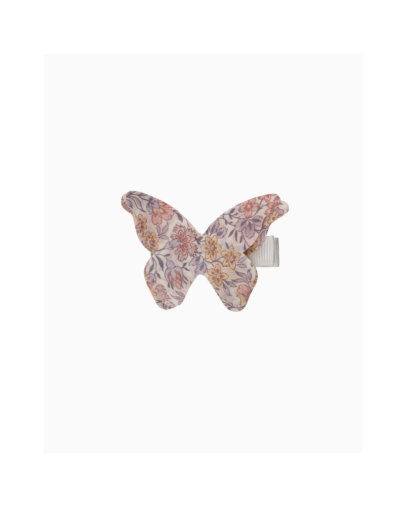 Lily Rose Clip Butterfly Hair Clip in Pink Carnation
