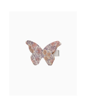 Lily Rose Clip Butterfly Hair Clip in Pink Carnation