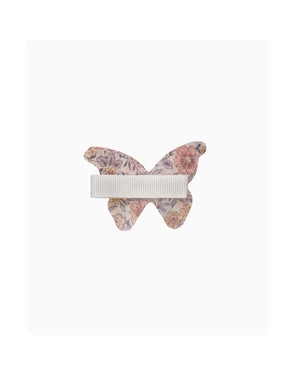 Lily Rose Clip Butterfly Hair Clip in Pink Carnation