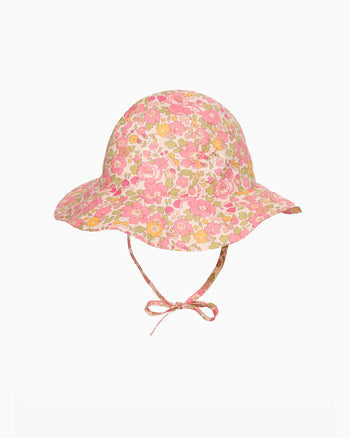 Lily Rose Hat Natasha Hat in Peach Sparkle Betsy