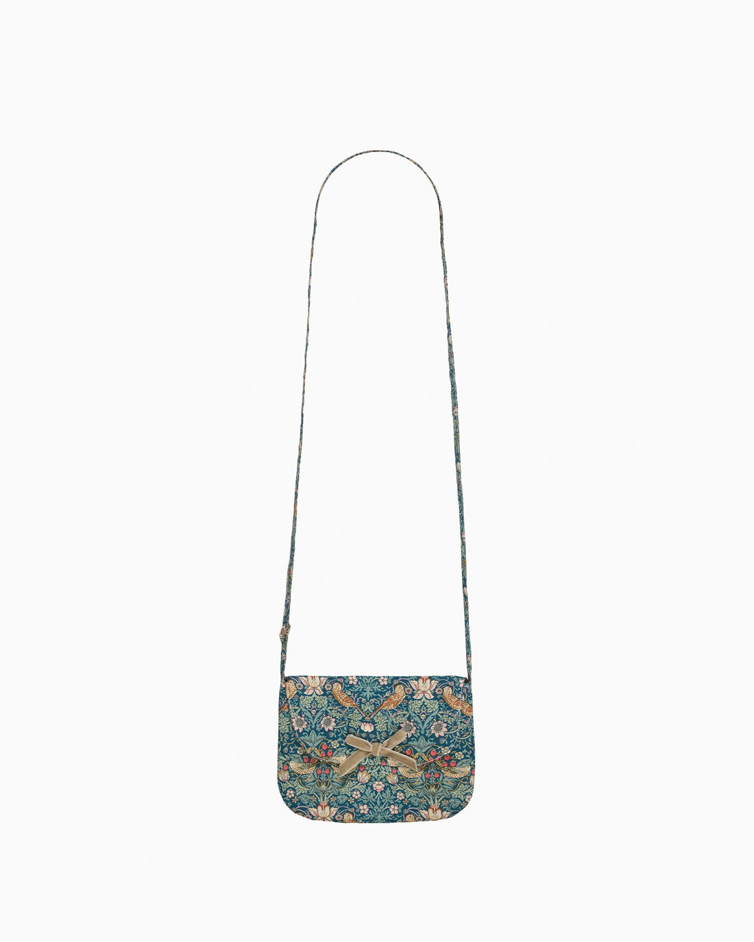 Confiture Bag Coin Purse in Strawberry Thief