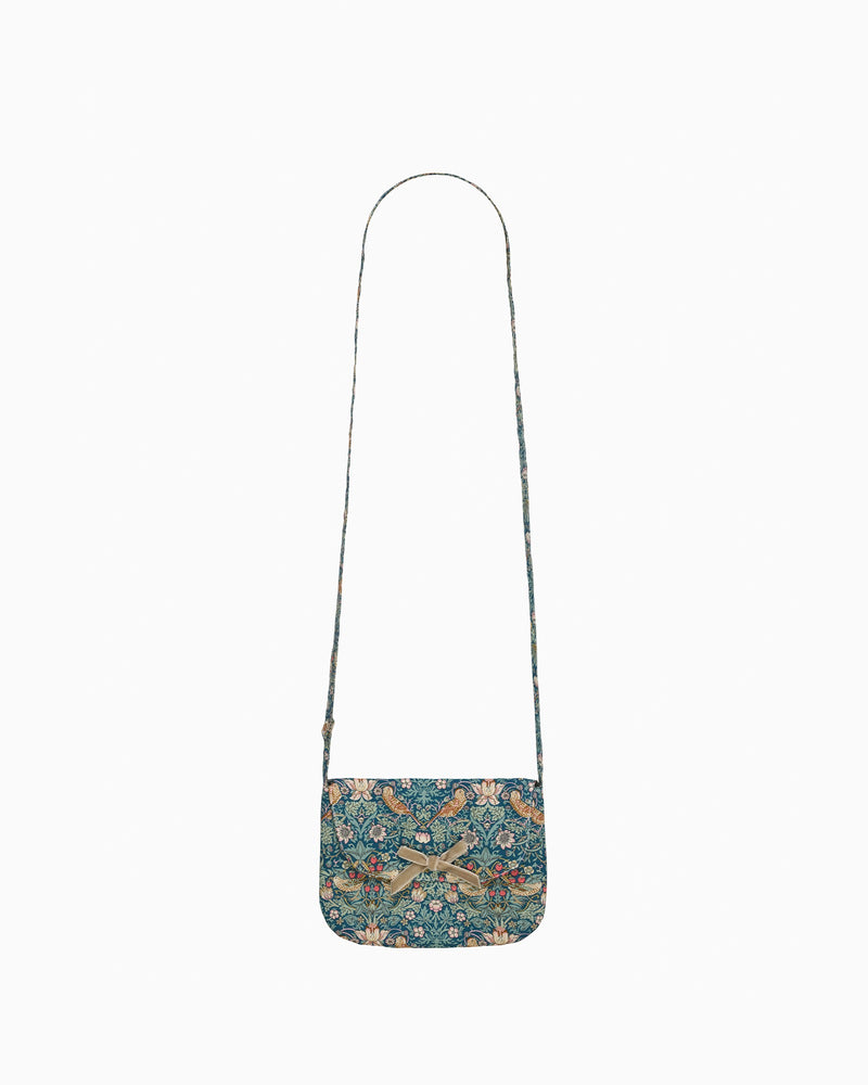 Confiture Bag Coin Purse in Strawberry Thief