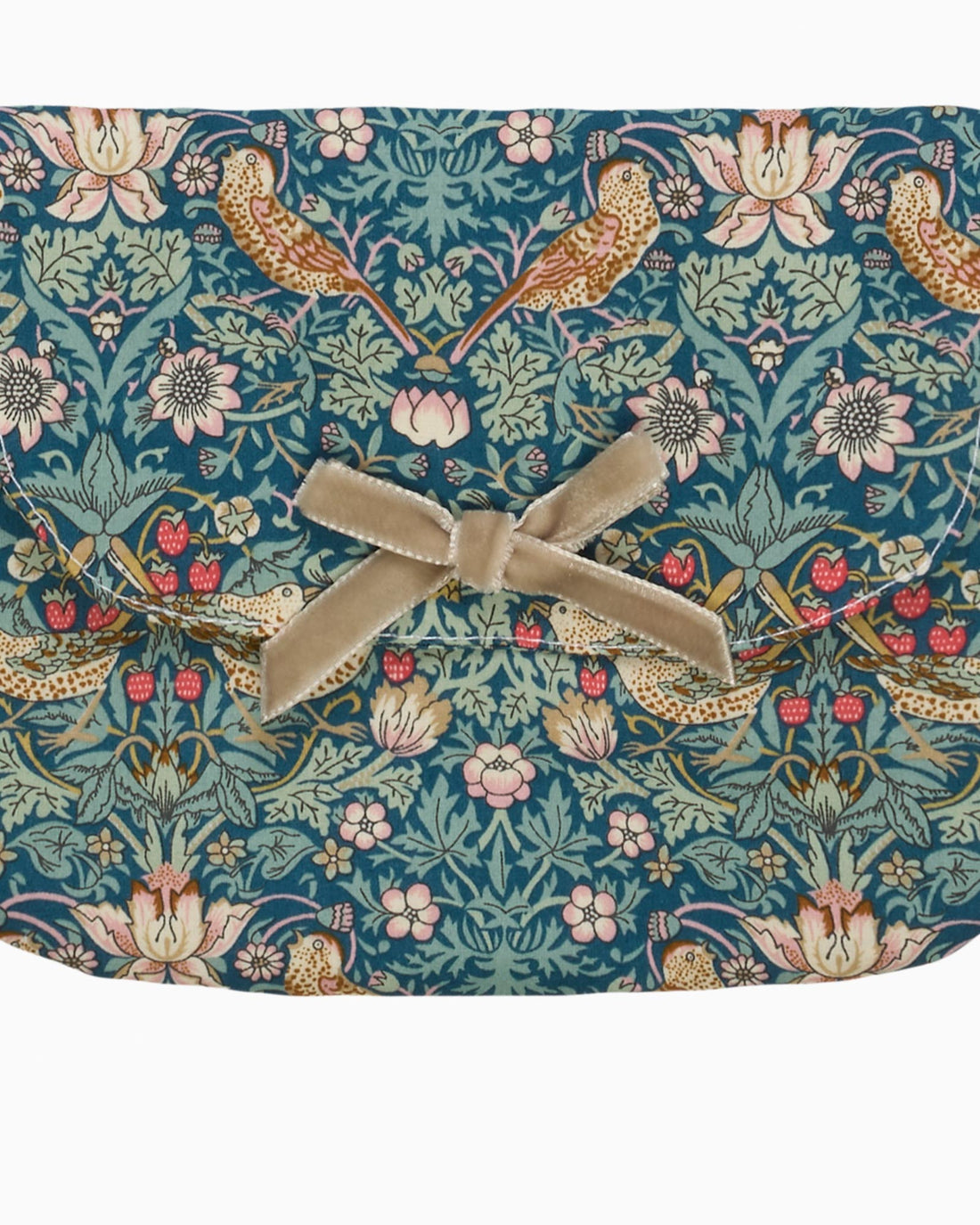 Confiture Bag Coin Purse in Strawberry Thief