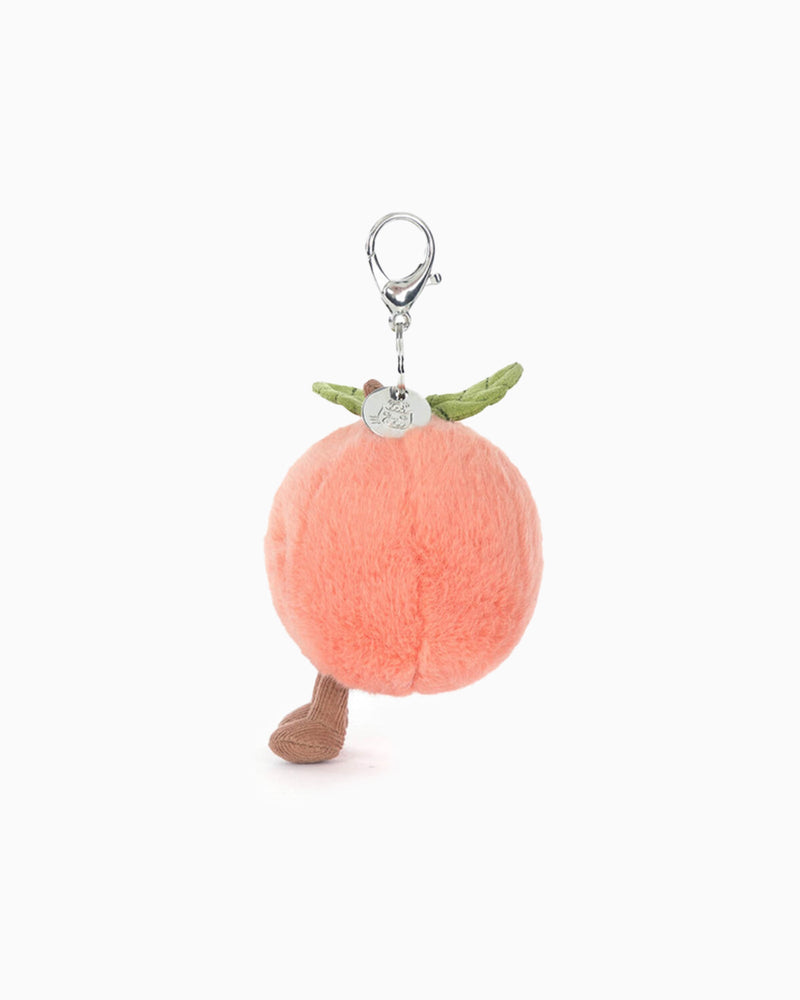 Jellycat Toy Jellycat Amuseables Peach Bag Charm