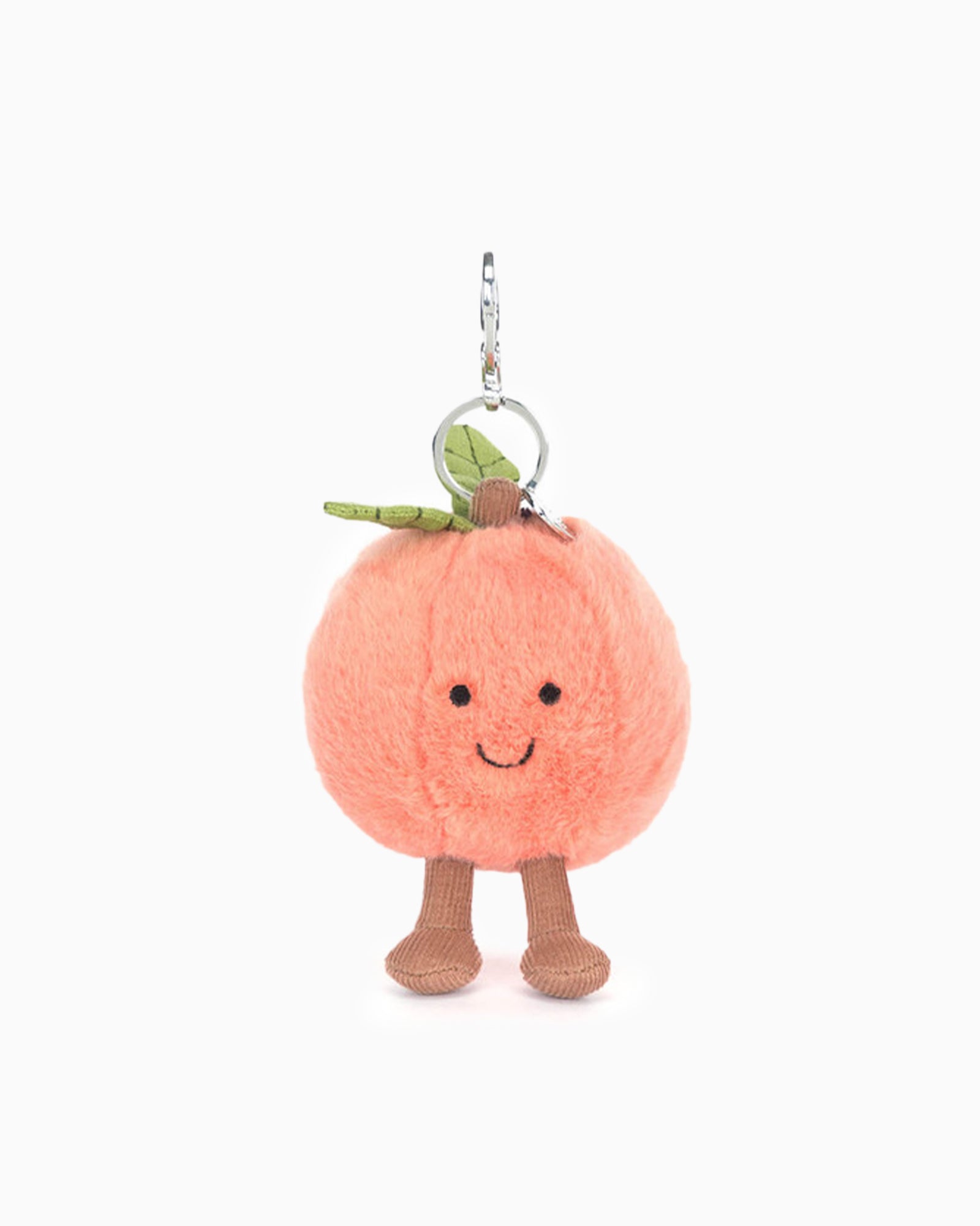 Amuseables Peach Bag Charm 新品 Jellycat Amuseables Peach Bag Charm | Trotters London – Trotters
