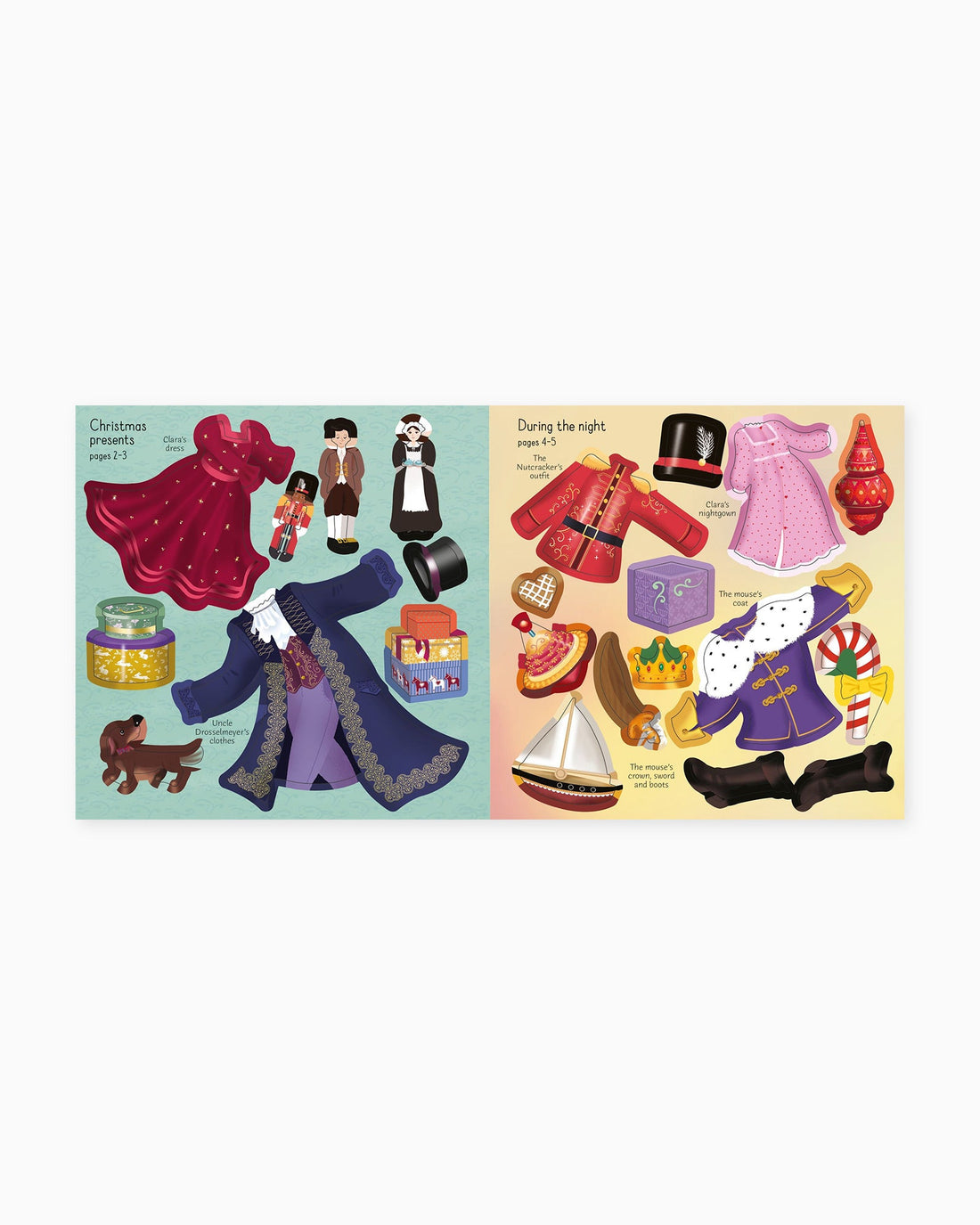 Usborne Toy Usborne's Sticker Dolly Dressing Advent Calendar