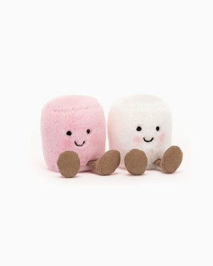 Jellycat Toy Jellycat Amuseable Pink and White Marshmallows