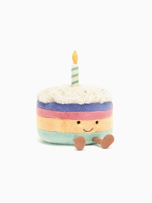 Jellycat Toy Jellycat Amuseable Rainbow Birthday Cake