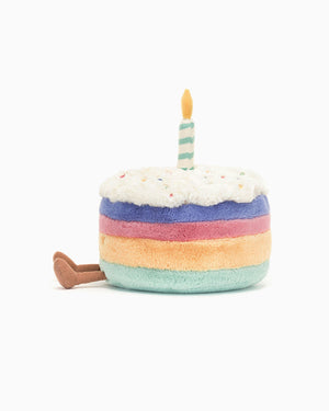 Jellycat Toy Jellycat Amuseable Rainbow Birthday Cake
