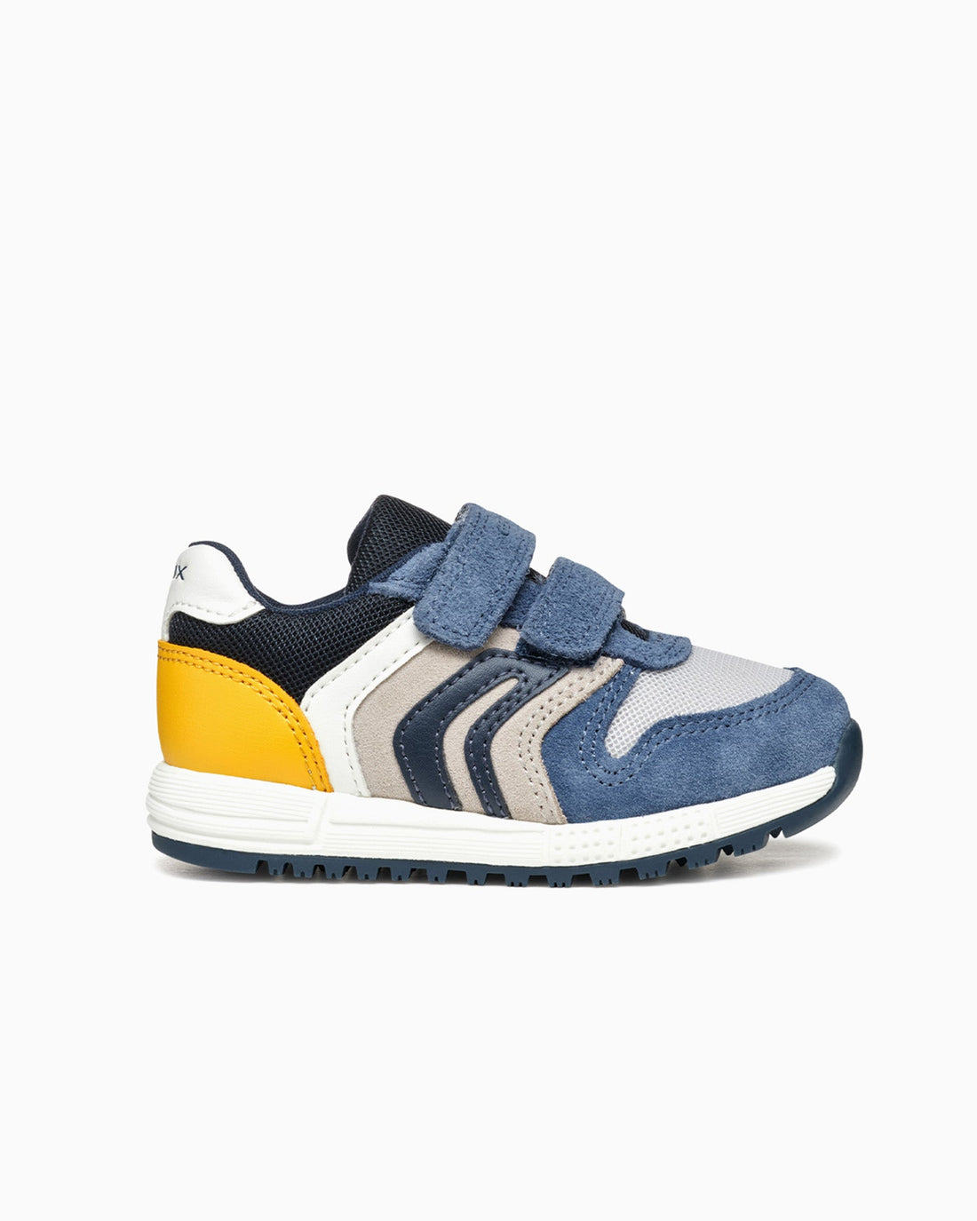 Geox Trainers Geox Alben Baby Boy Trainers in Jeans/Yellow
