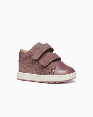 Geox Trainers Geox Biglia Baby Girl Trainers in Dark Rose