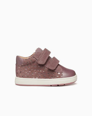 Geox Trainers Geox Biglia Baby Girl Trainers in Dark Rose