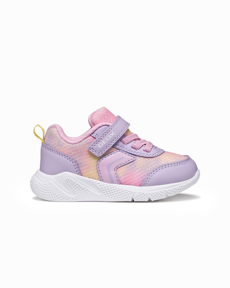 Geox Trainers Geox Sprintye Baby Girl Trainer in Lilac/Pink