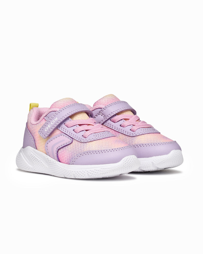 Geox Trainers Geox Sprintye Baby Girl Trainer in Lilac/Pink