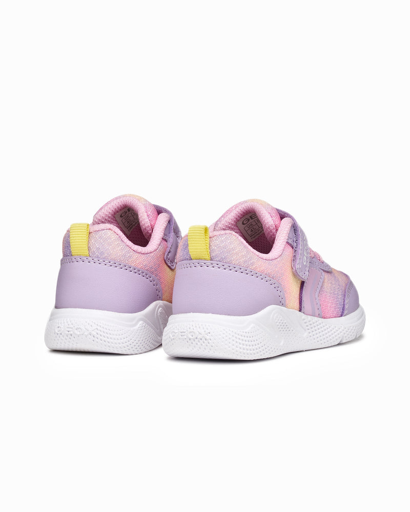 Geox Trainers Geox Sprintye Baby Girl Trainer in Lilac/Pink