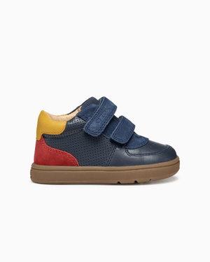 Geox Trainers Geox Biglia Baby Boy Trainers in Navy/ Dark Red