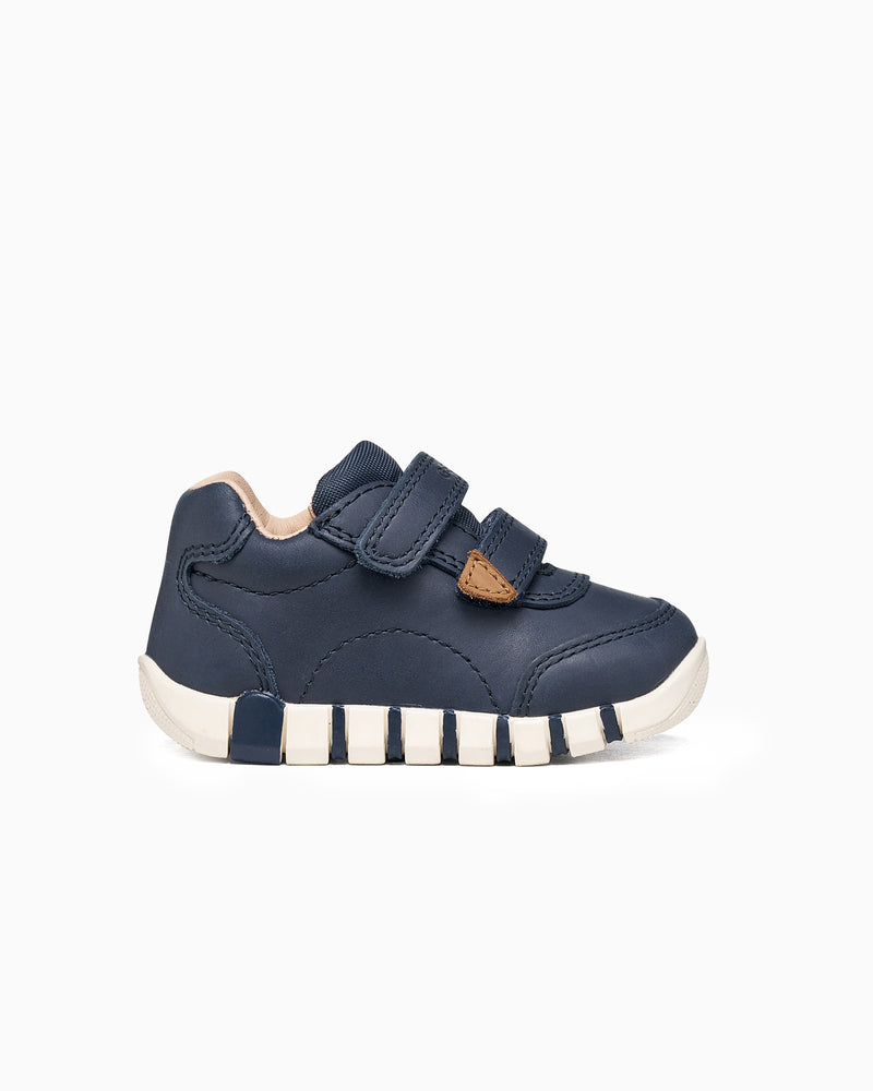 Goex Trainers Geox Iupidoo Bbay Boy Trainers in Navy