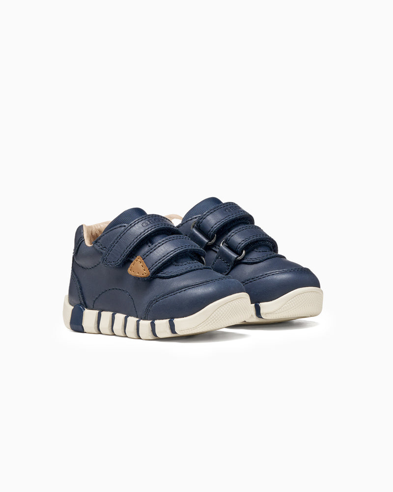 Goex Trainers Geox Iupidoo Bbay Boy Trainers in Navy
