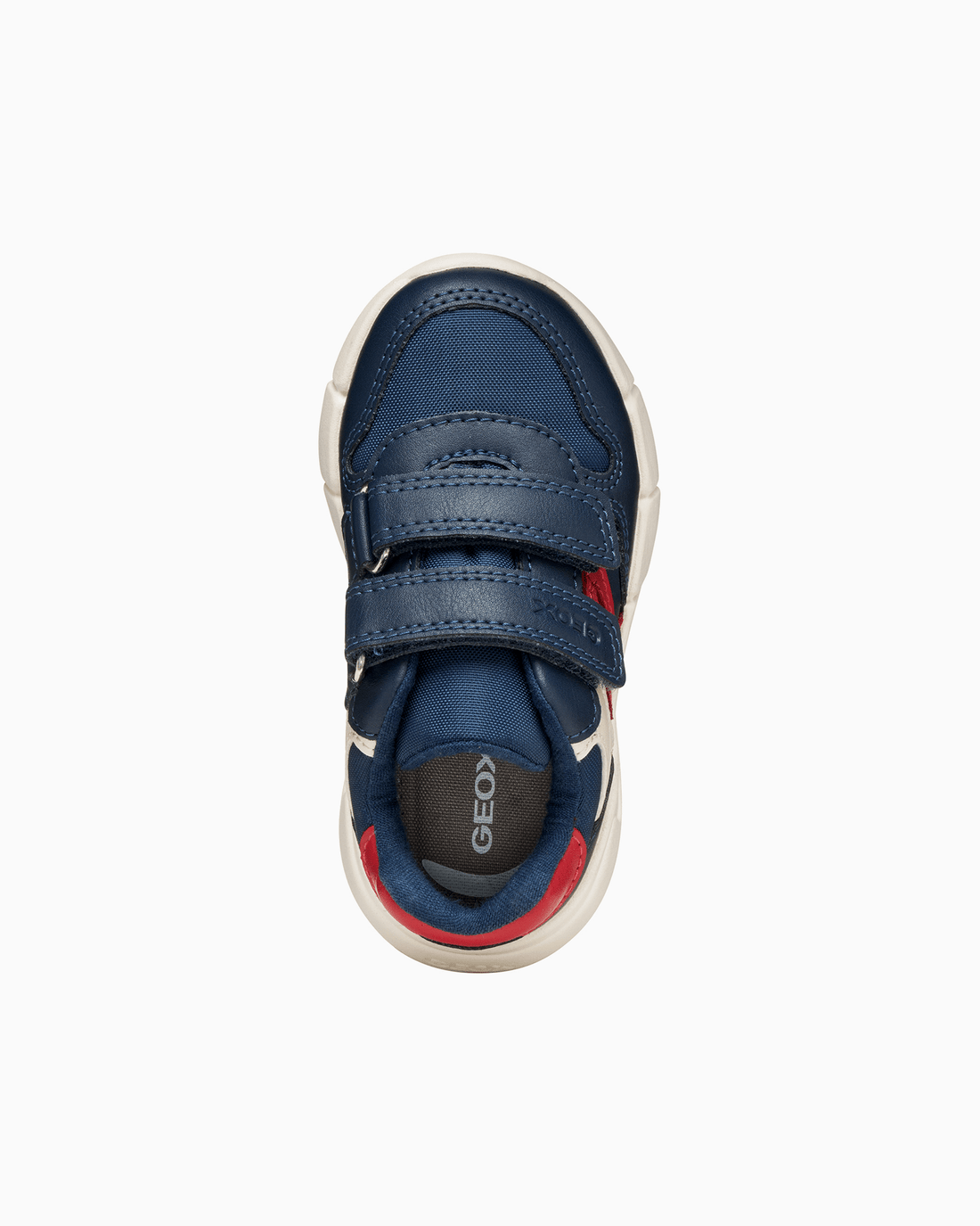 Geox Trainers Geox Flexyper Mini Baby Boy Trainers in Navy/ Dark Red