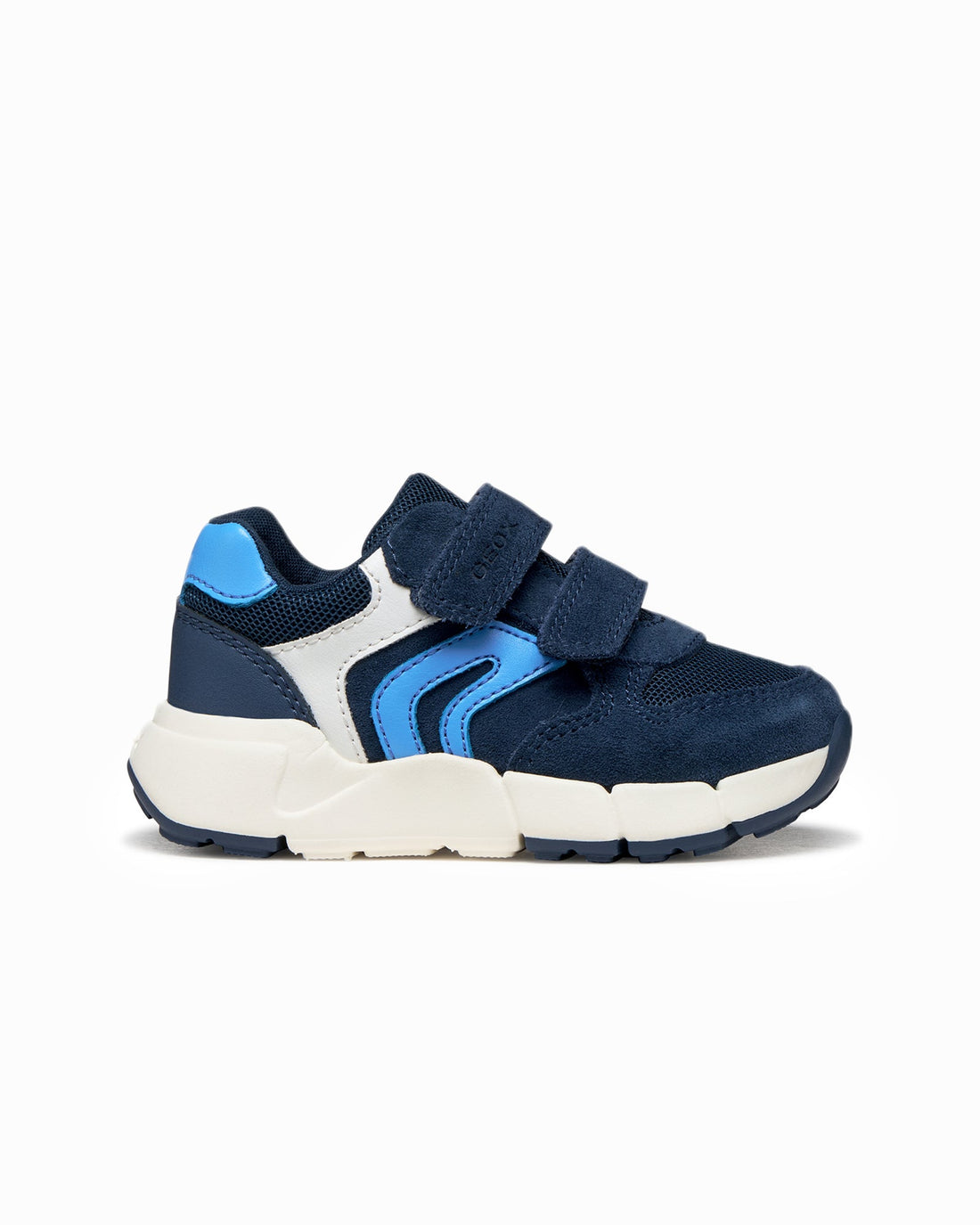 Geox Trainers Geox Flexyper Mini Baby Boy Trainers in Navy/Azure