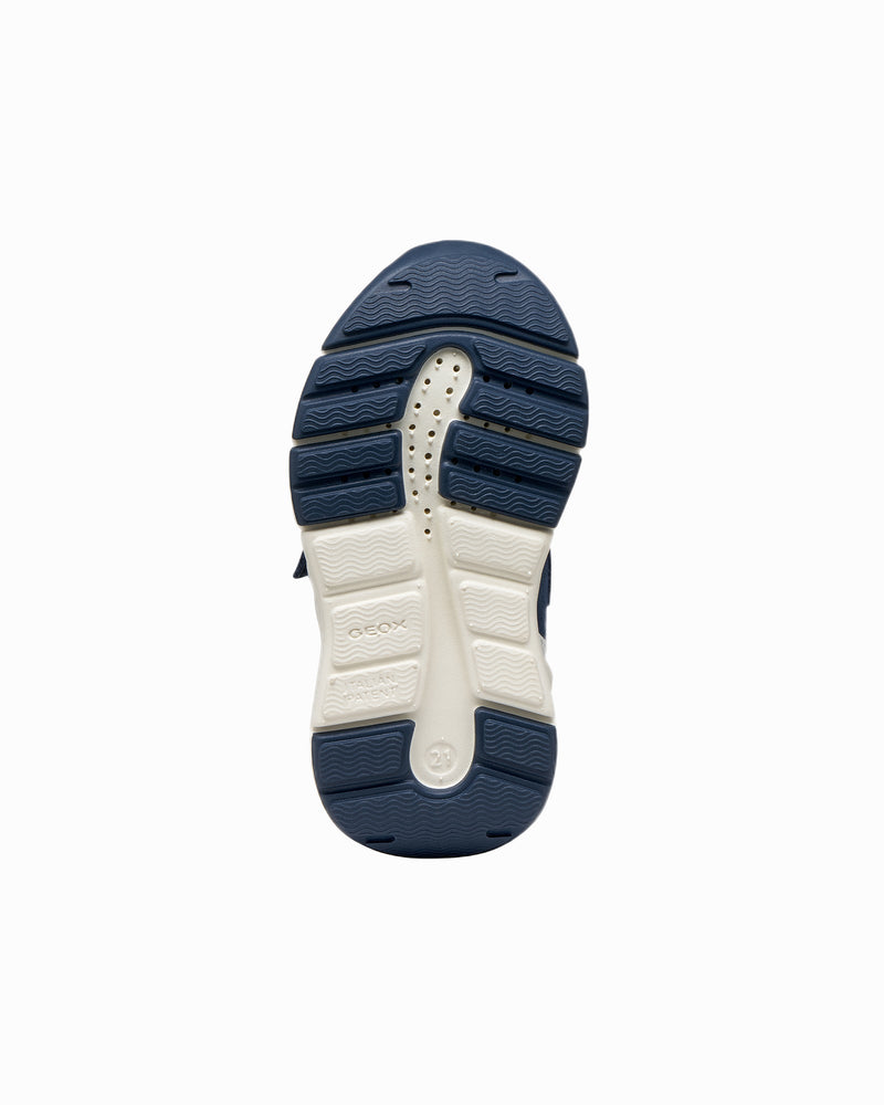 Geox Trainers Geox Flexyper Mini Baby Boy Trainers in Navy/Azure