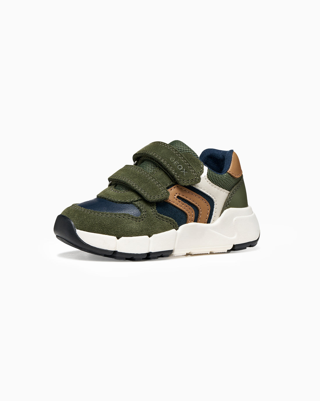 Goex Trainers Geox Flexyper Mini Baby Boy in Khaki