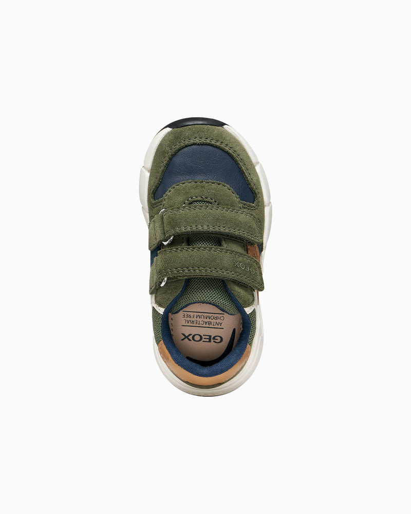 Goex Trainers Geox Flexyper Mini Baby Boy in Khaki