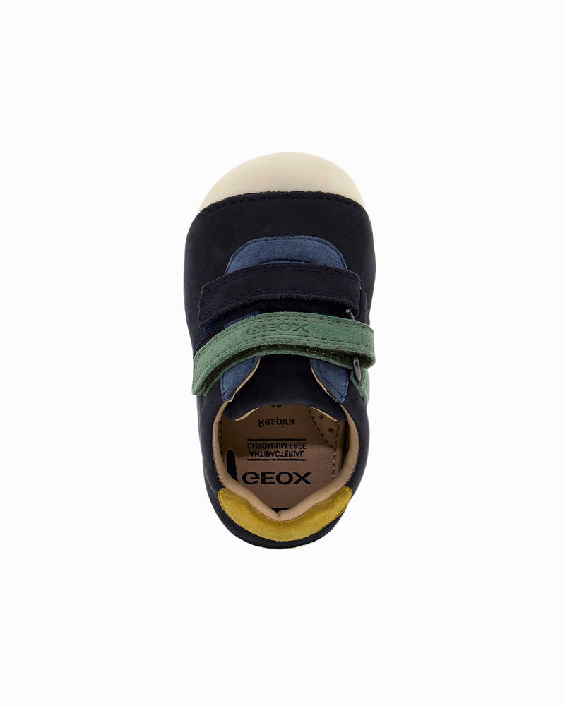 Geox First Walkers Geox Baby Tutim Shoes in Navy/Dark Sky