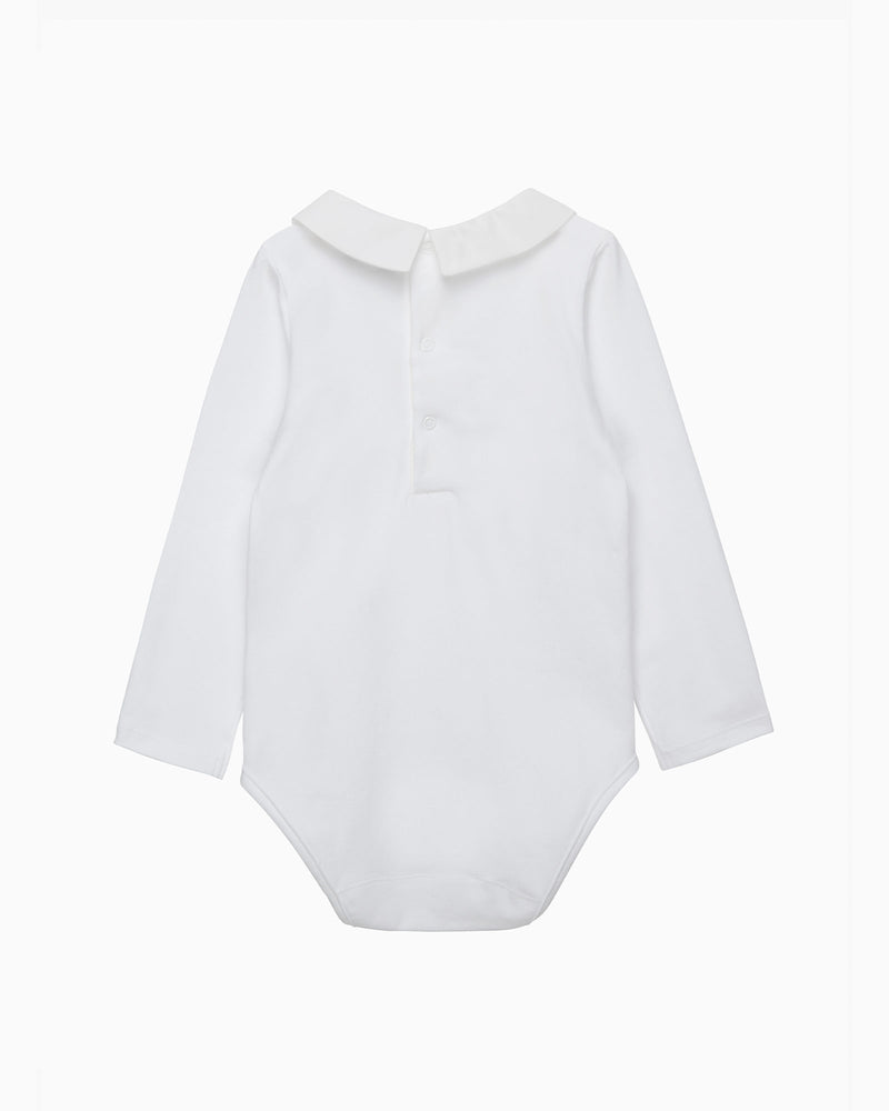 Chelsea Clothing Company Body Baby Monty Long Sleeved Body in Puppy