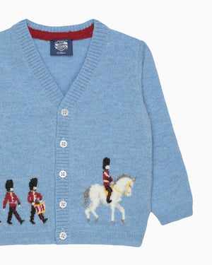 Chelsea Clothing Company Cardigan Baby Guardsman On Horse Cardigan