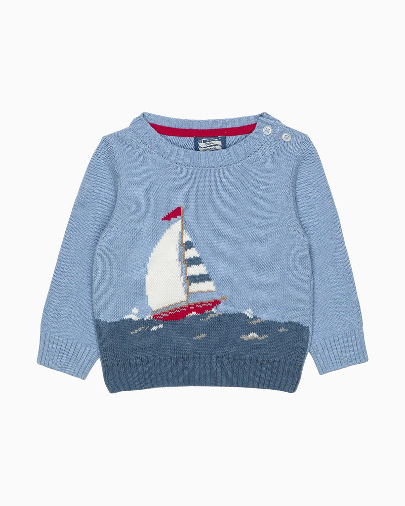 Chelsea Clothing Company Jumper Baby Sailboat Jumper
