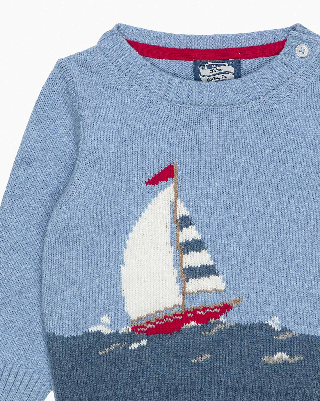 Chelsea Clothing Company Jumper Baby Sailboat Jumper