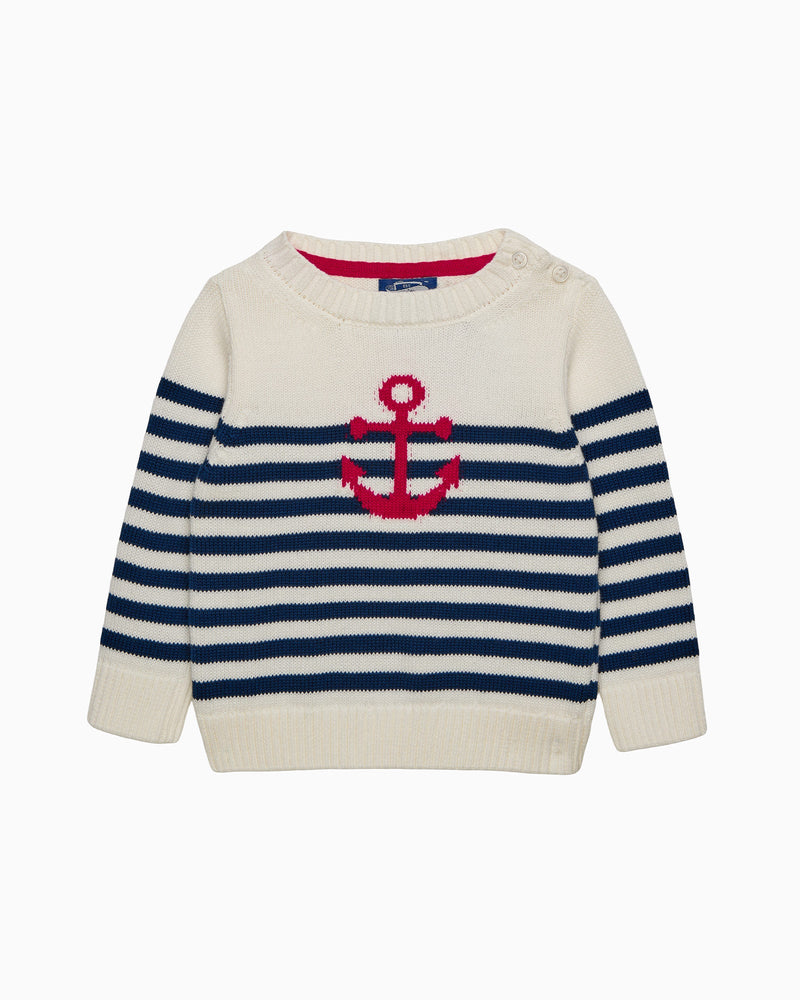 Chelsea Clothing Company Jumper Baby Anchor Stripe Jumper