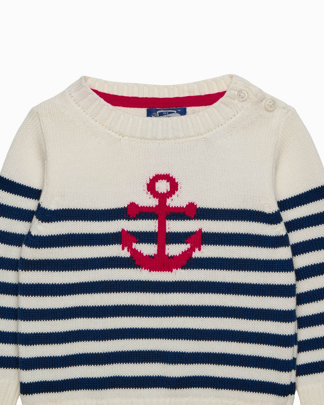 Chelsea Clothing Company Jumper Baby Anchor Stripe Jumper