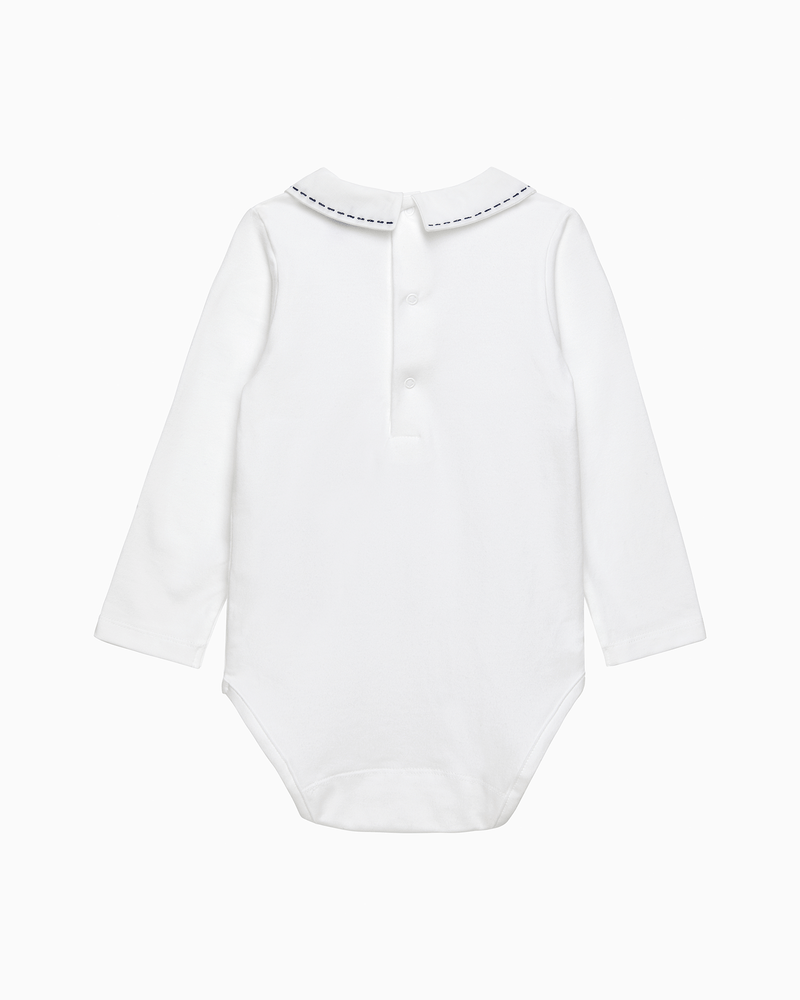 Chelsea Clothing Company Body Baby Monty Long-Sleeved Body in Car & Aeroplane