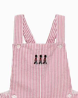 Chelsea Clothing Company Bib Shorts Baby Alexander Bib Shorts in Red Stripe Guardsman