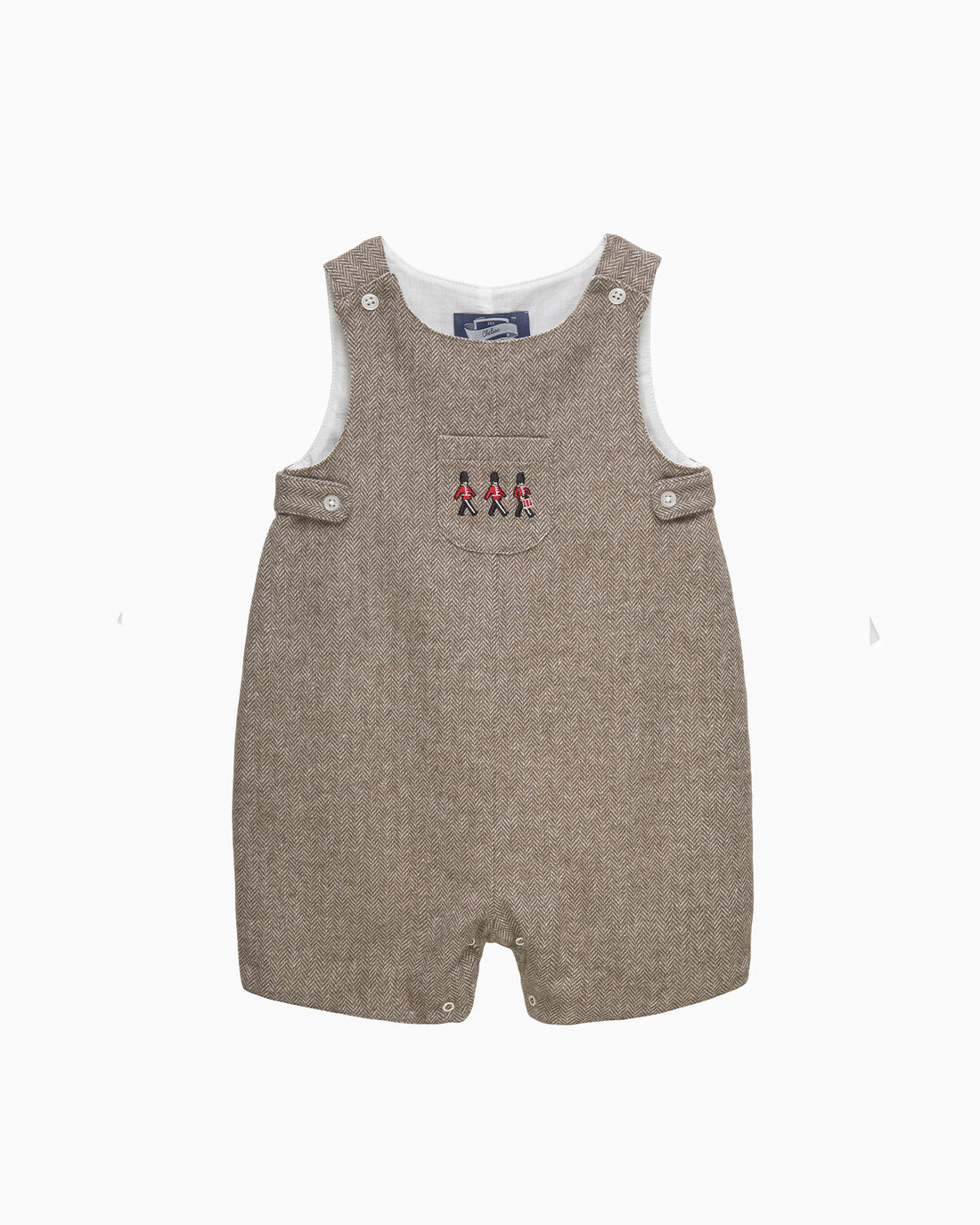 Chelsea Clothing Company Romper Baby Archie Romper in Guardsman