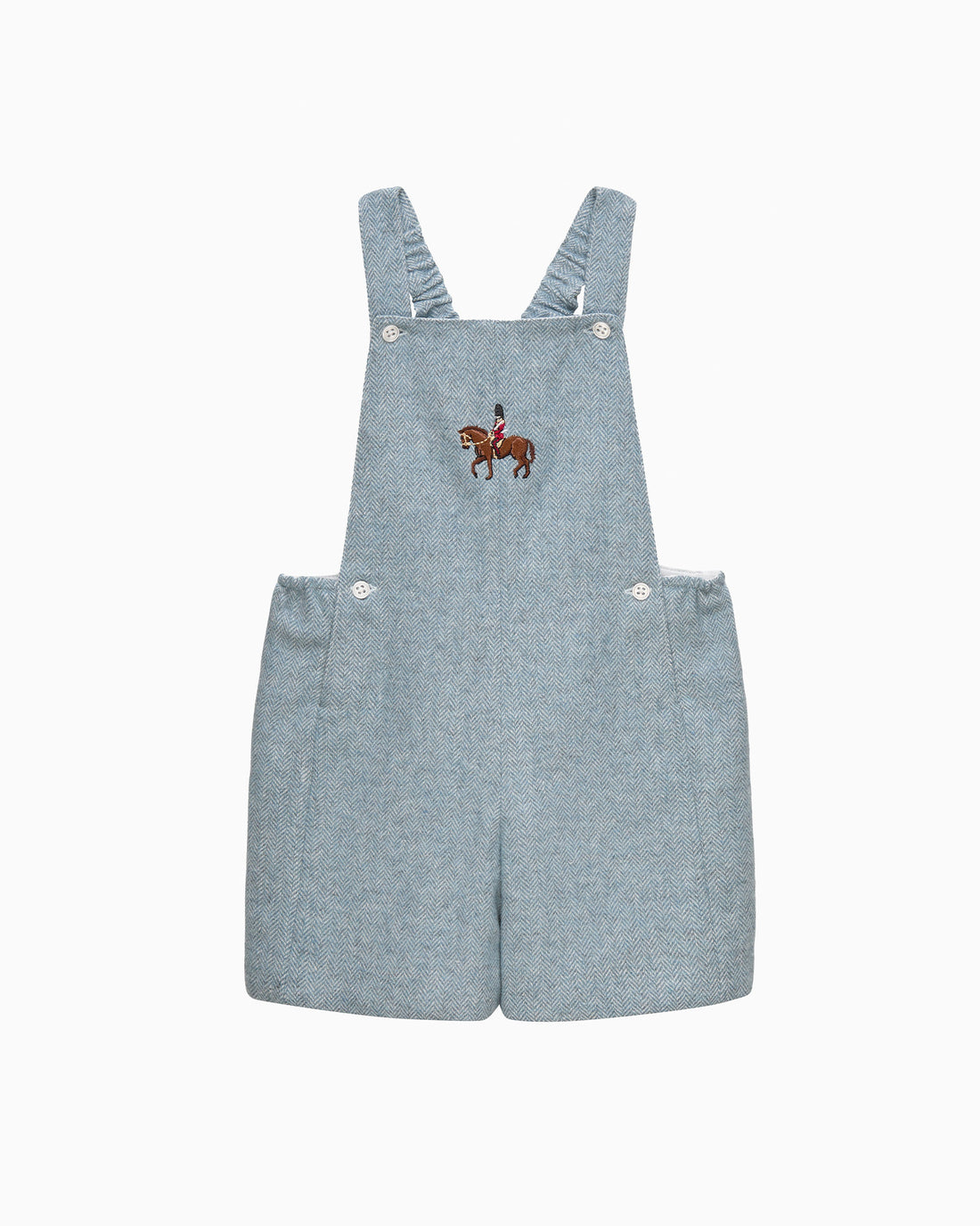 Chelsea Clothing Company Bib Shorts Baby Alfie Bib Shorts in Guardsman on a Horse
