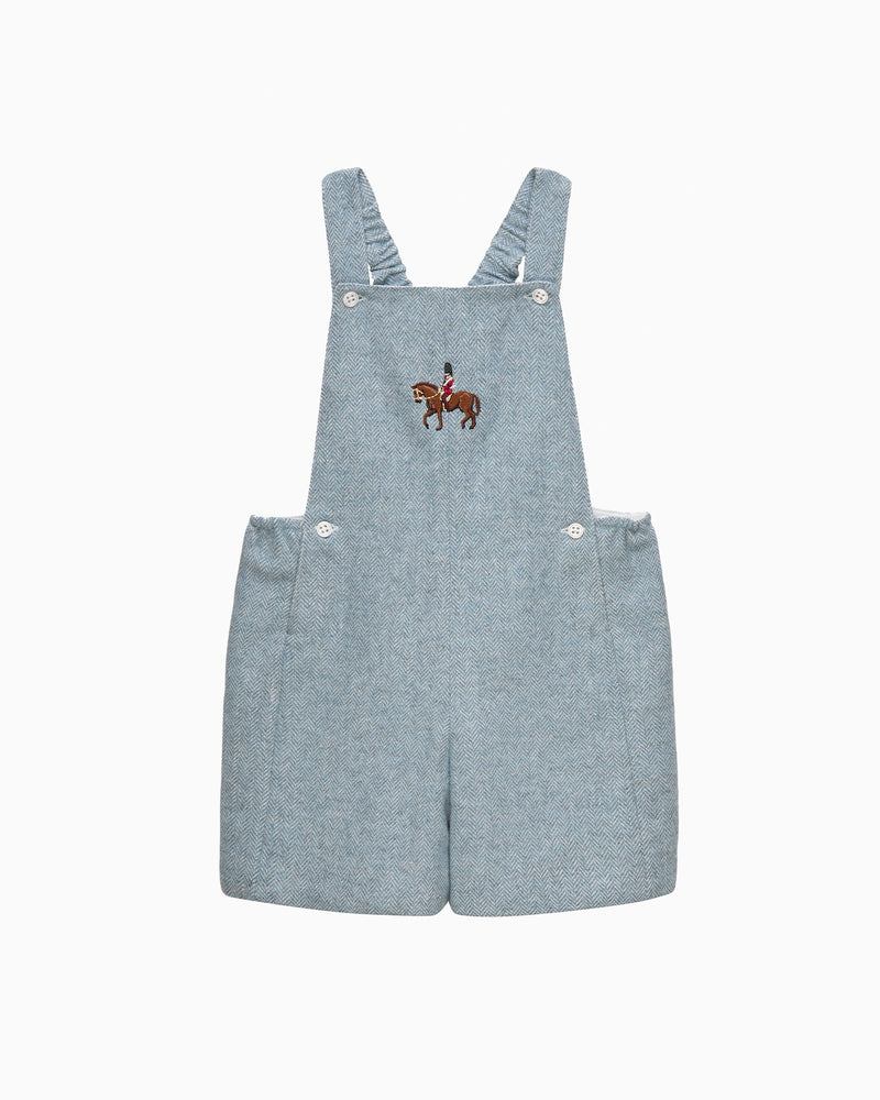 Chelsea Clothing Company Bib Shorts Baby Alfie Bib Shorts in Guardsman on a Horse