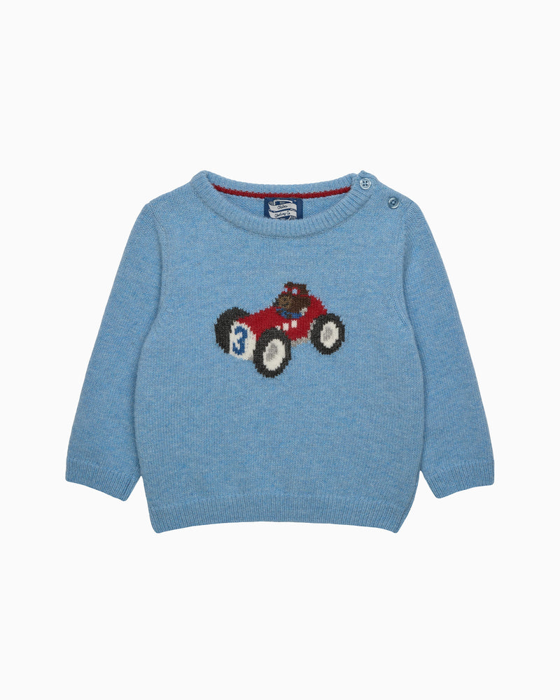 Chelsea Clothing Company Jumper Baby Henry Car and Bear Jumper