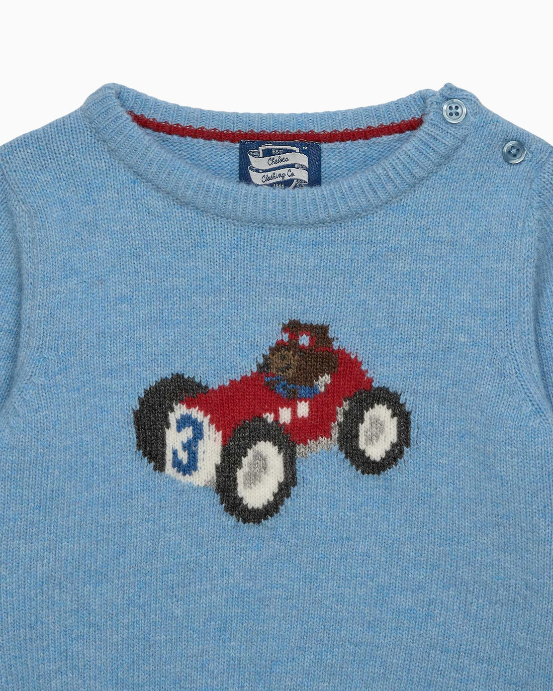 Chelsea Clothing Company Top Baby Henry Car and Bear T-Shirt