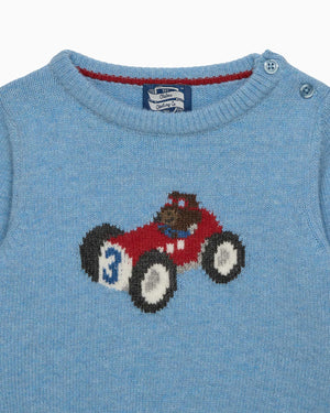 Chelsea Clothing Company Top Baby Henry Car and Bear T-Shirt