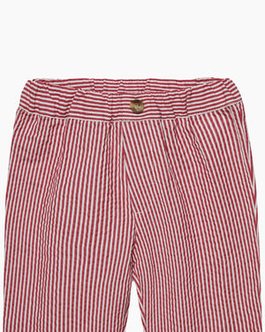 Chelsea Clothing Company Trousers Baby Jacob Trousers in Red Stripe